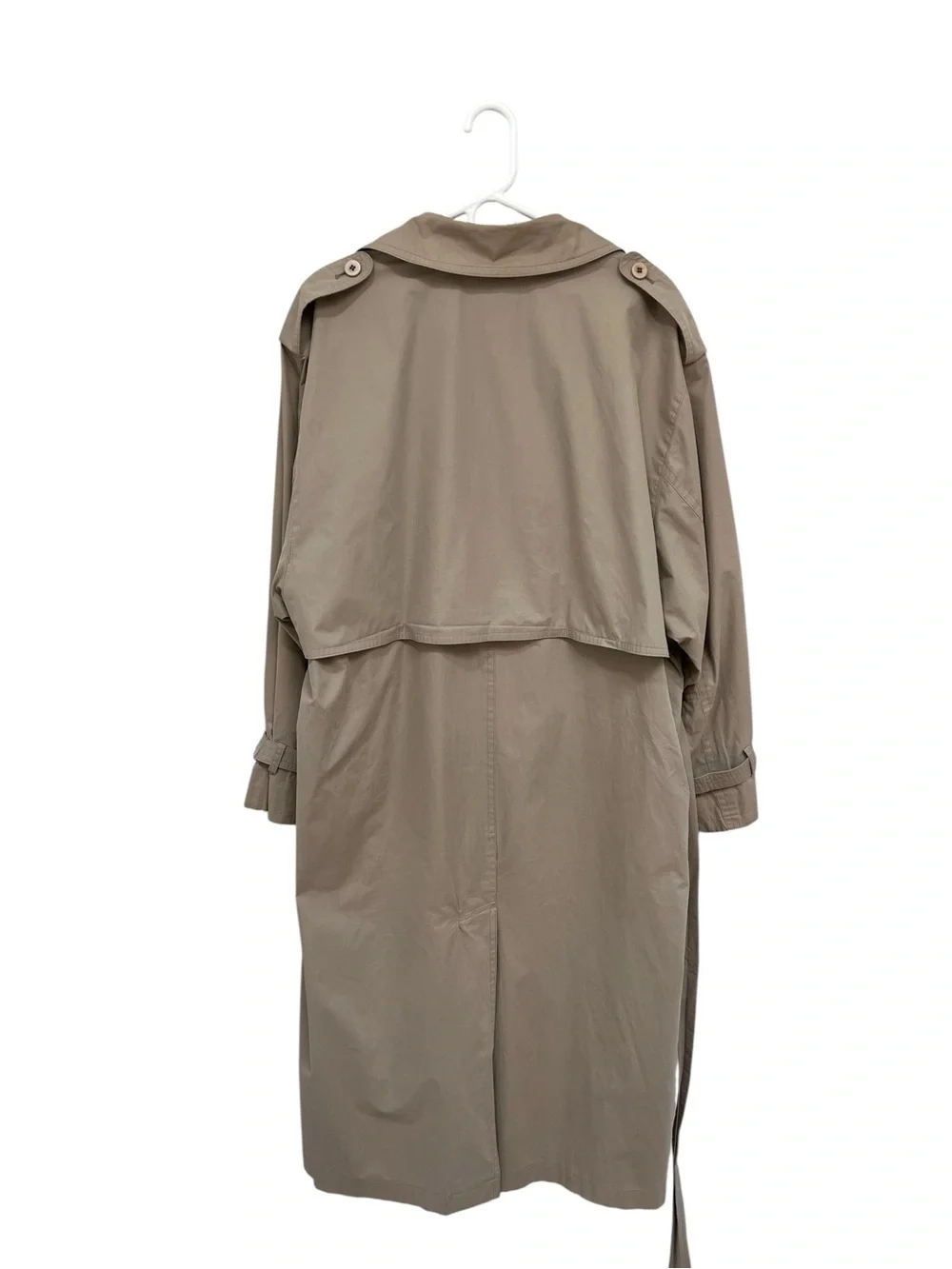 Vintage Burberry Prorsum Men's Long Trench Coat - Beige. Size M/L